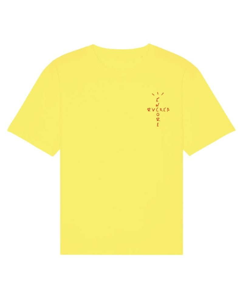 ENCORE Sneakers X RVCREA 'J6 TRAVIS X2' T-shirt (YELLOW)