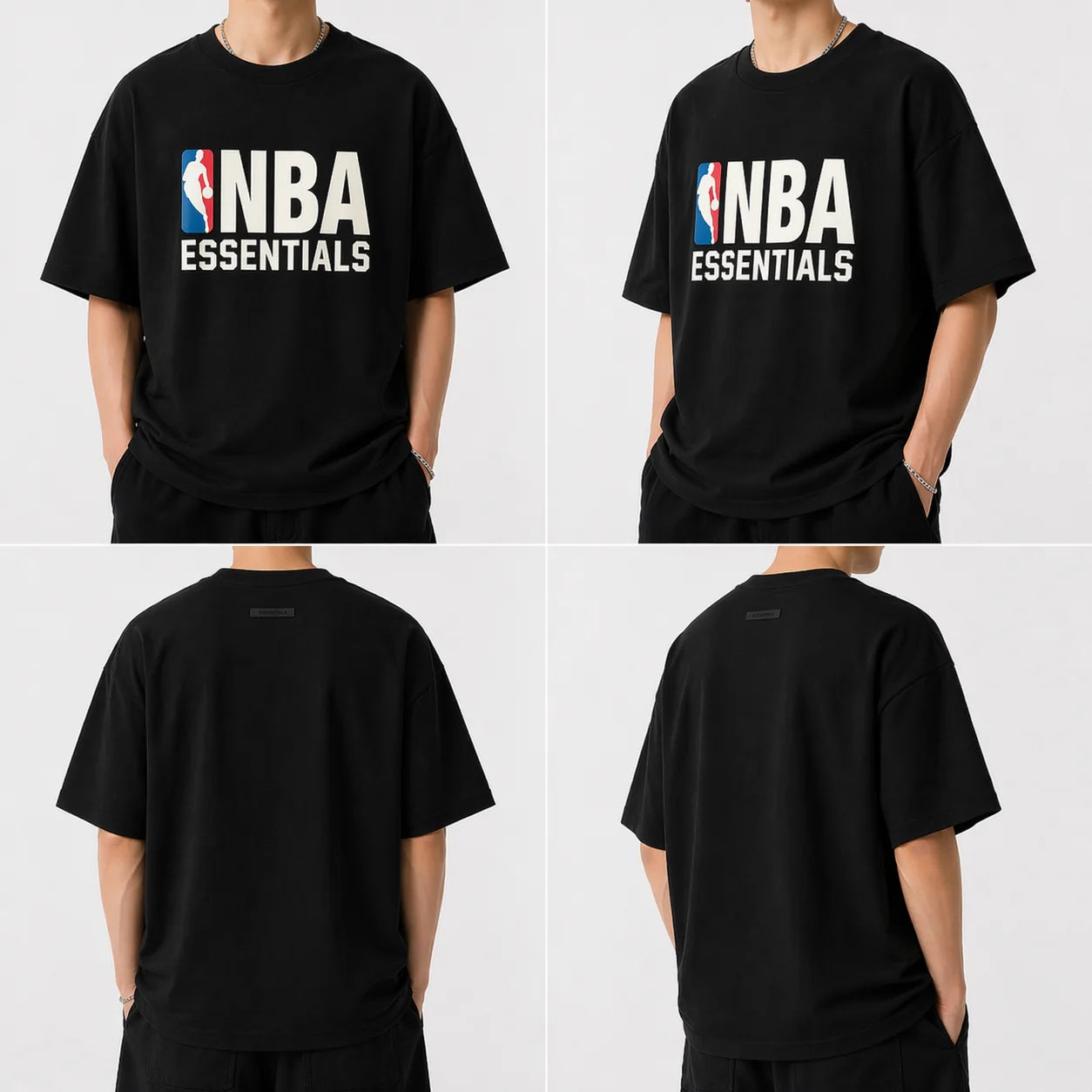 Essentials (FW24) NBA T-Shirt Black