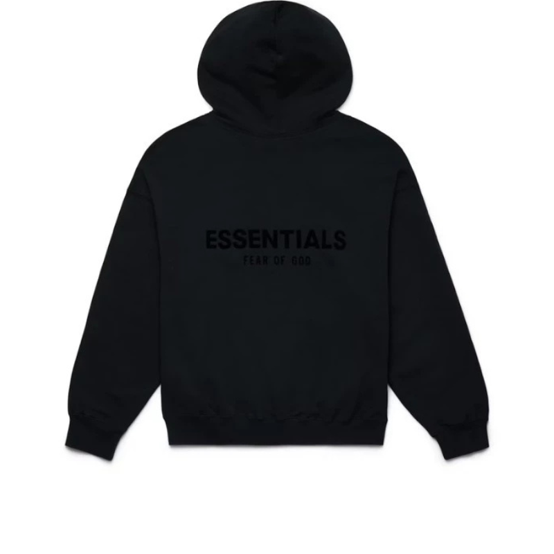 Hoodie Fear of God Essentials Dark Oatmeal SS22
