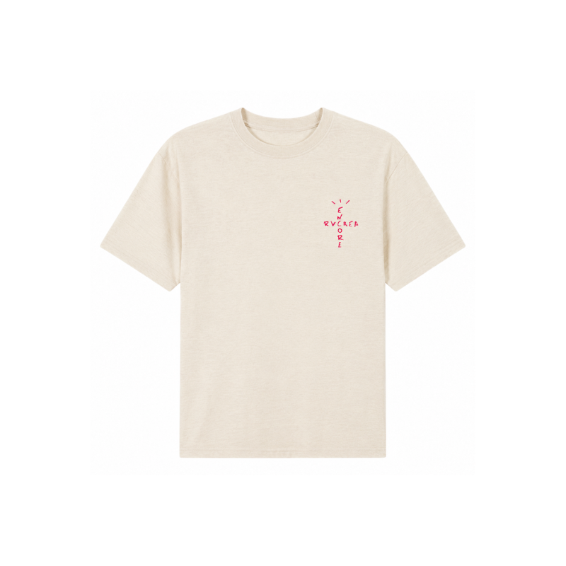 ENCORE Sneakers X RVCREA Travis Pack Pink T-Shirt (Natural)