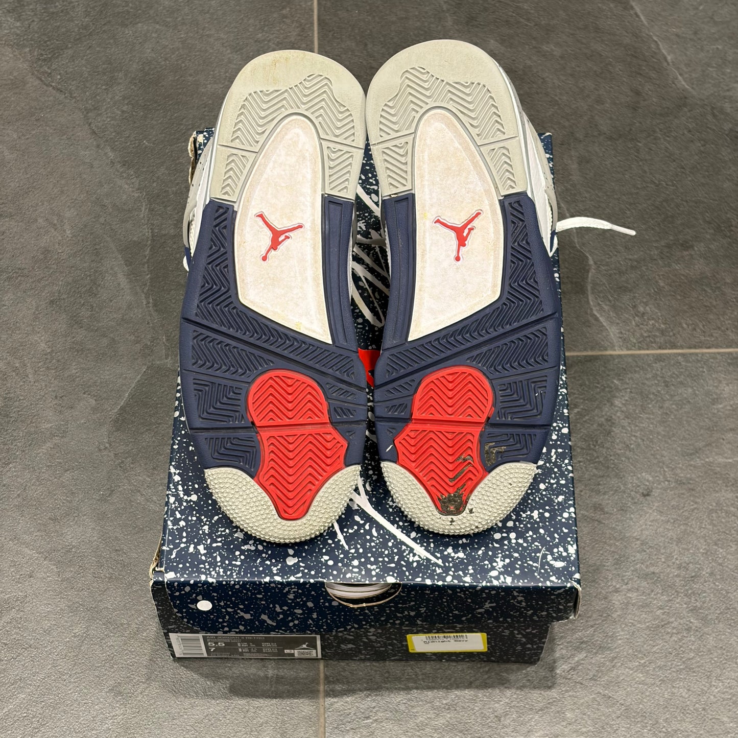 Air Jordan 4 Midnight Navy - Taille 38 (Occasion)