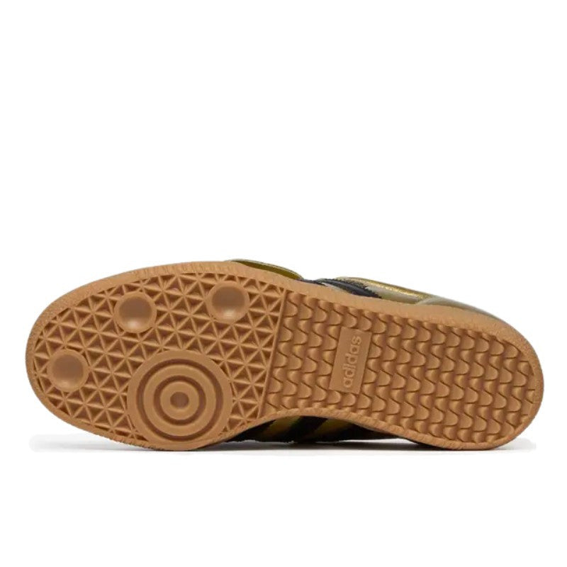 Adidas Samba LT Gold Metallic Black Gum - JH5708