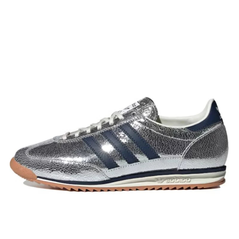 Adidas SL 72 OG Silver Metallic Collegiate Navy - JH8654