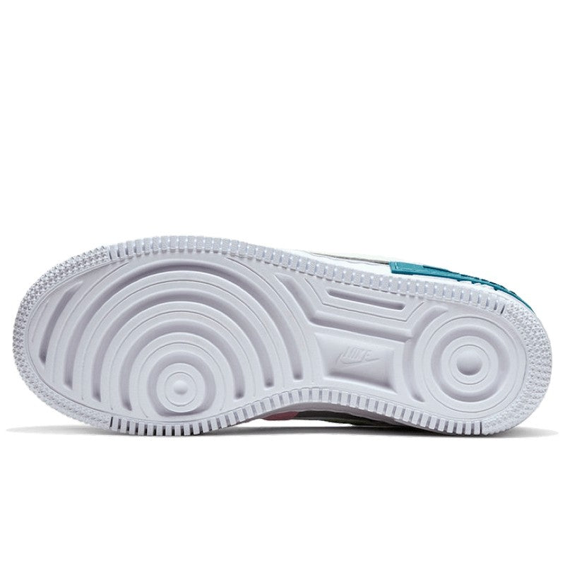 Nike Air Force 1 Low Shadow Barely Volt Oracle Aqua - CK3172-001