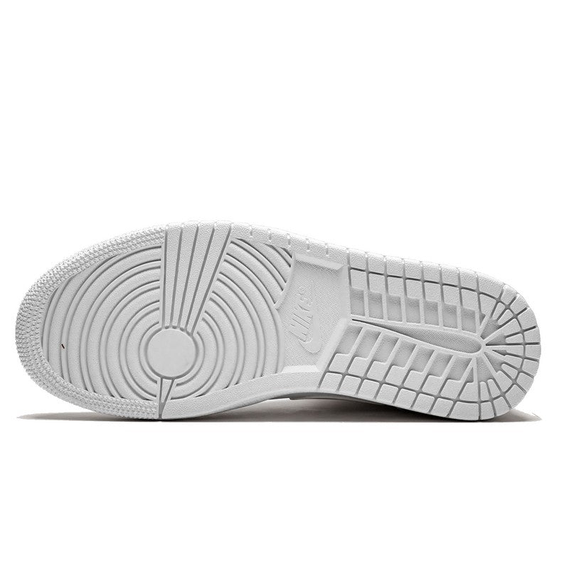 Air Jordan Air Jordan 1 Mid Triple White (2020) - 554724-130 / 554725-130
