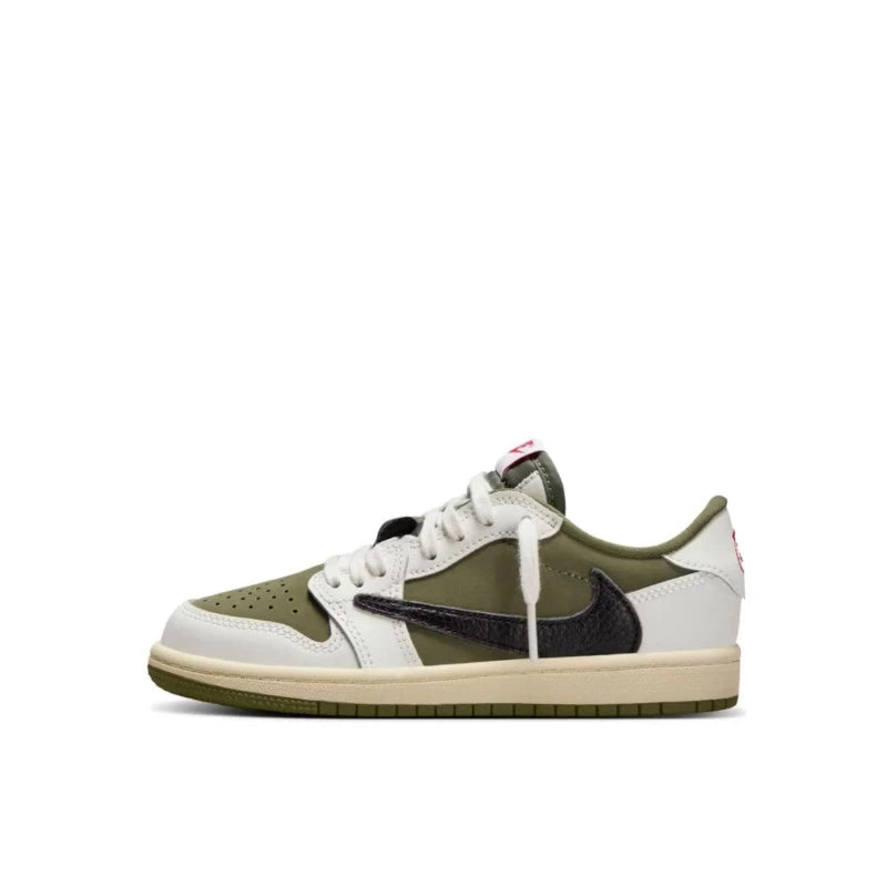 Air Jordan Air Jordan 1 Retro Low OG SP Travis Scott Medium Olive (PS) - DO5442-200