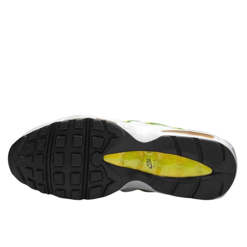Nike Air Max 95 Essential White Green Apple Tour Yellow - DQ3429-100