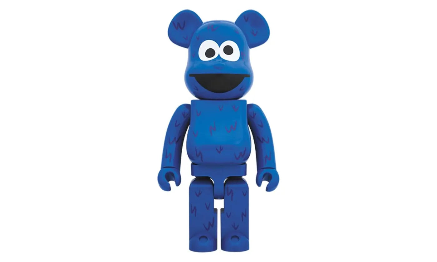 Bearbrick x Sesame Street Cookie Monster 1000% Blue - BEAR-BXSSCM1B-MULTI