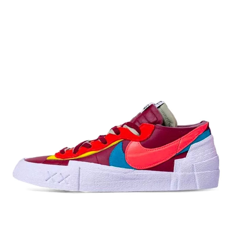 Nike Blazer Low Sacai Kaws Team Red - DM7901-600