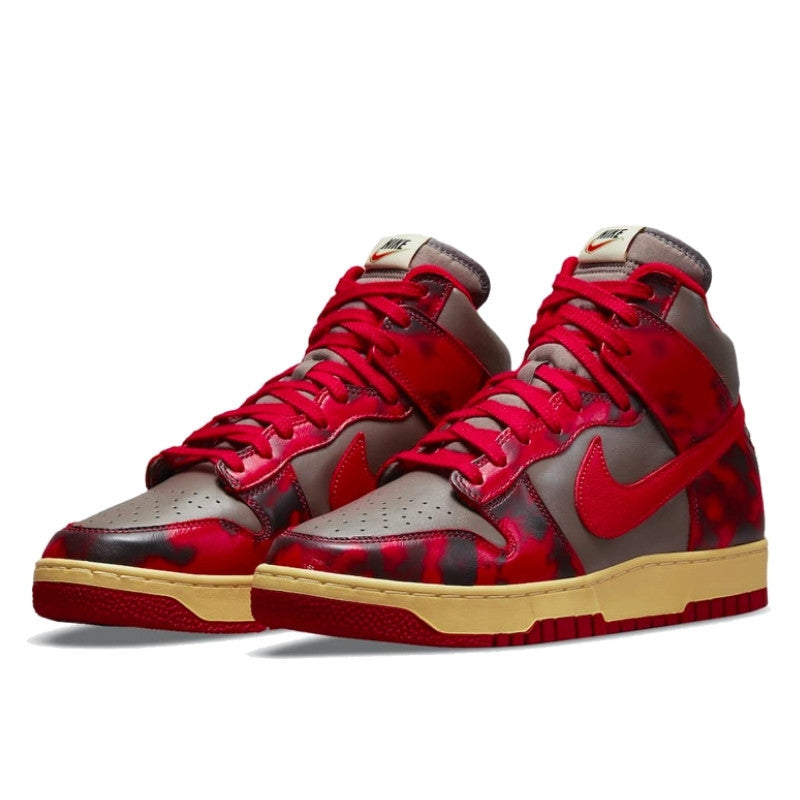 Nike Dunk High 1985 Red Acid Wash - DD9404-600