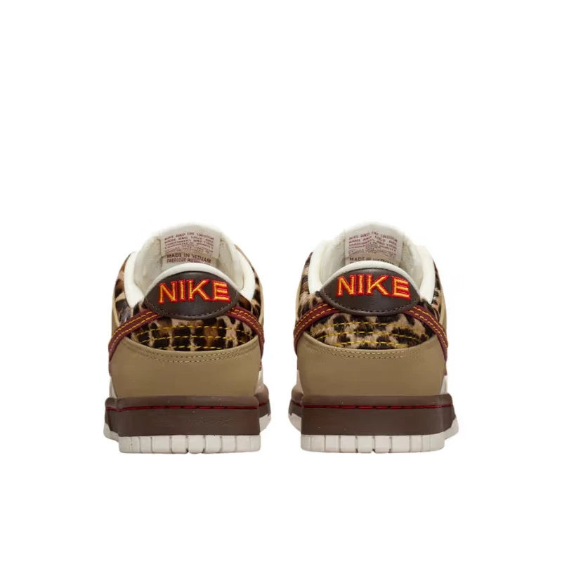 Nike Dunk Low Retro Khaki Team Red Pearl White - IM6687-262