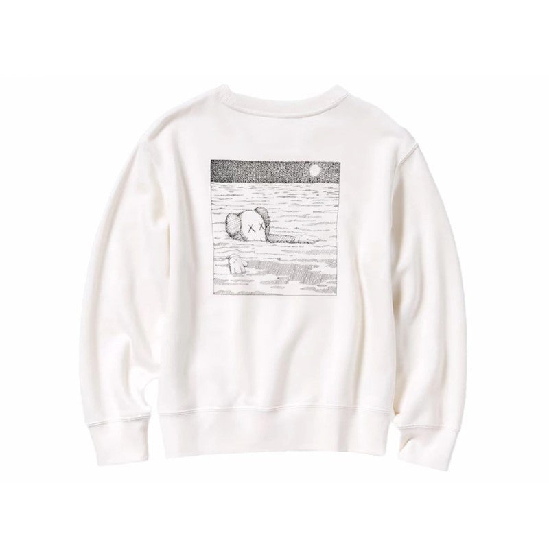 Uniqlo Uniqlo Longsleeve Sweatshirt KAWS White - 467395