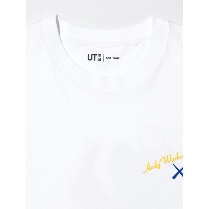 KAWS KAWS x Uniqlo Warhol UT Graphic 471321 T-shirt White - 471321