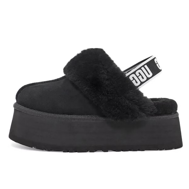 UGG Funkette Slipper Black - 1113474-BLK