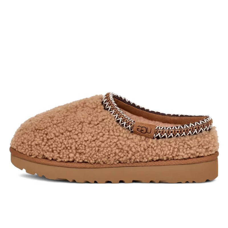 UGG Tasman Maxi Curly Slipper Chestnut - 1158356-CHE