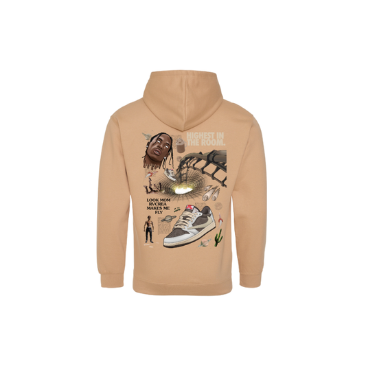 ENCORE Sneakers X RVCREA Hoodie - TVS1 Low REVERSE MOCHA (NUDE)