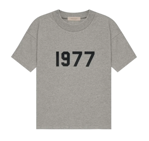 Fear of God Essentials (SS22) T-Shirt Dark Oatmeal 1977