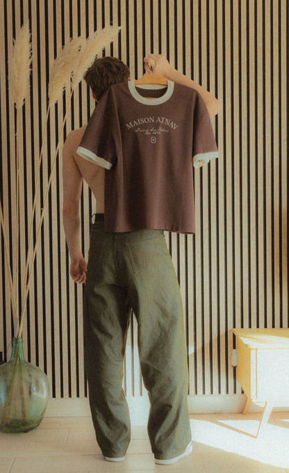 Maison ATNV - Tee-shirt Marron