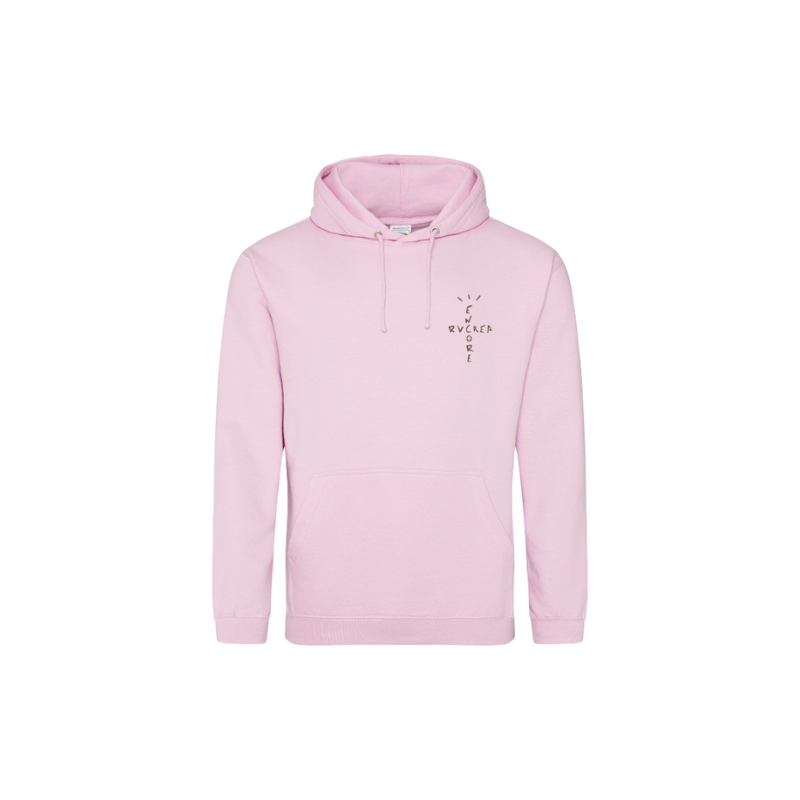 ENCORE Sneakers X RVCREA Hoodie - TVS1 Hi DARK MOCHA (LIGHT PINK)