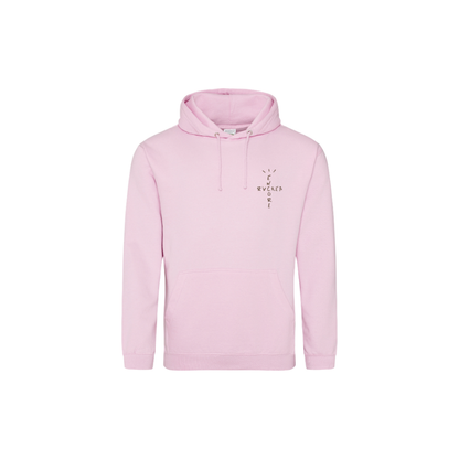 ENCORE Sneakers X RVCREA Hoodie - TVS1 Hi DARK MOCHA (LIGHT PINK)