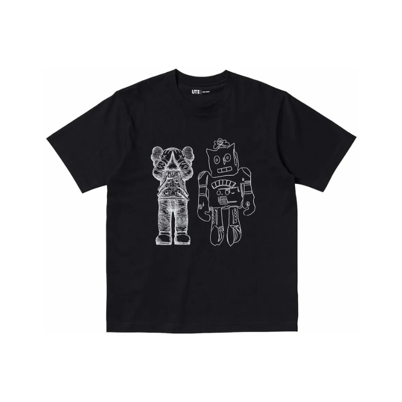 KAWS x Uniqlo Warhol UT Graphic 476351 T-shirt Black