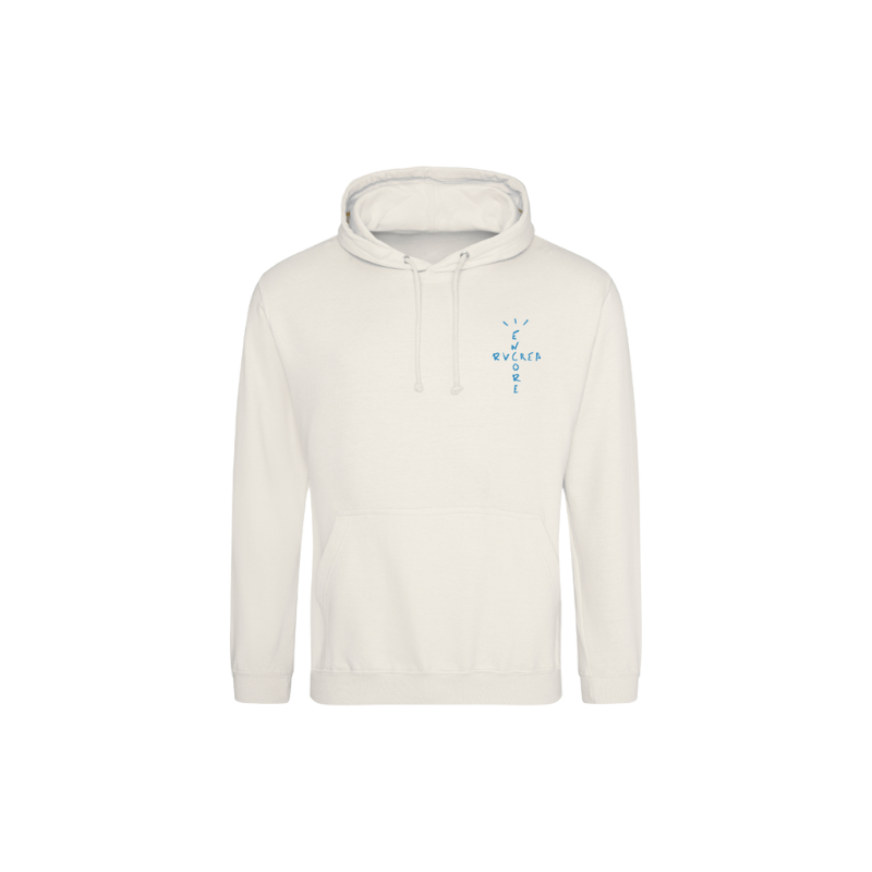 ENCORE Sneakers X RVCREA Hoodie - TVS1 Low BLUE FRAGMENT (VANILLA)