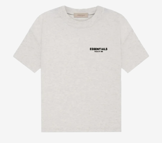 Essentials T-Shirt Light Oatmeal - -