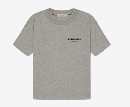 Essentials T-Shirt Dark Oatmeal (SS22) - -