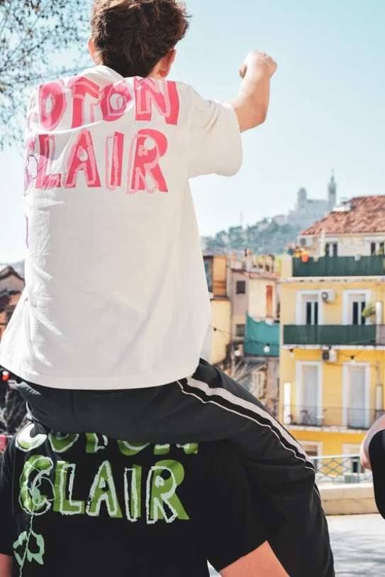 Coton Clair Tee-shirt White Pink