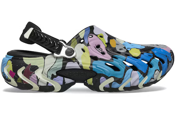 Crocs x Bape Echo II Clog Rainbow Camo Black