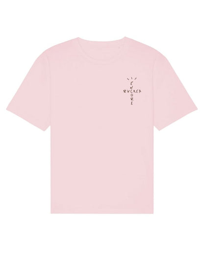 ENCORE Sneakers X RVCREA 'Travis HI Mocha' T-shirt (Pink)