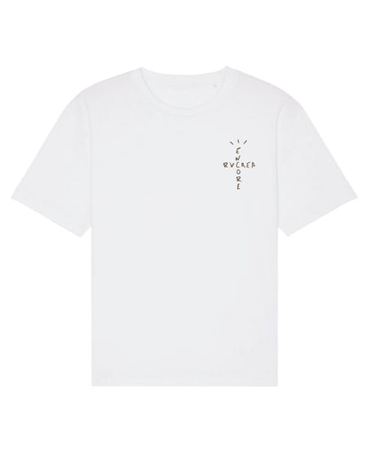 ENCORE Sneakers X RVCREA Dark Mocha Tee (White)
