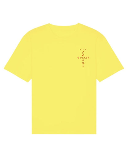 ENCORE Sneakers X RVCREA 'J6 TRAVIS X2' T-shirt (YELLOW)