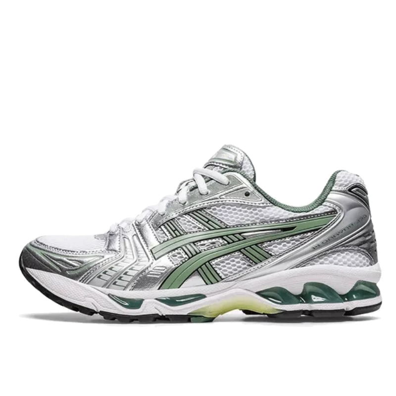 ASICS Gel-Kayano 14 White Pure Silver Slate Grey Sage