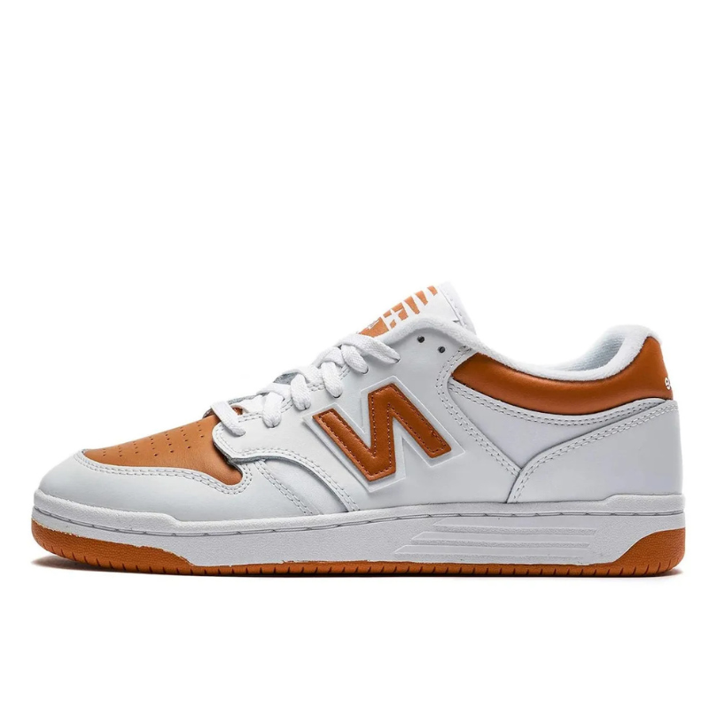New Balance 480 White Orange