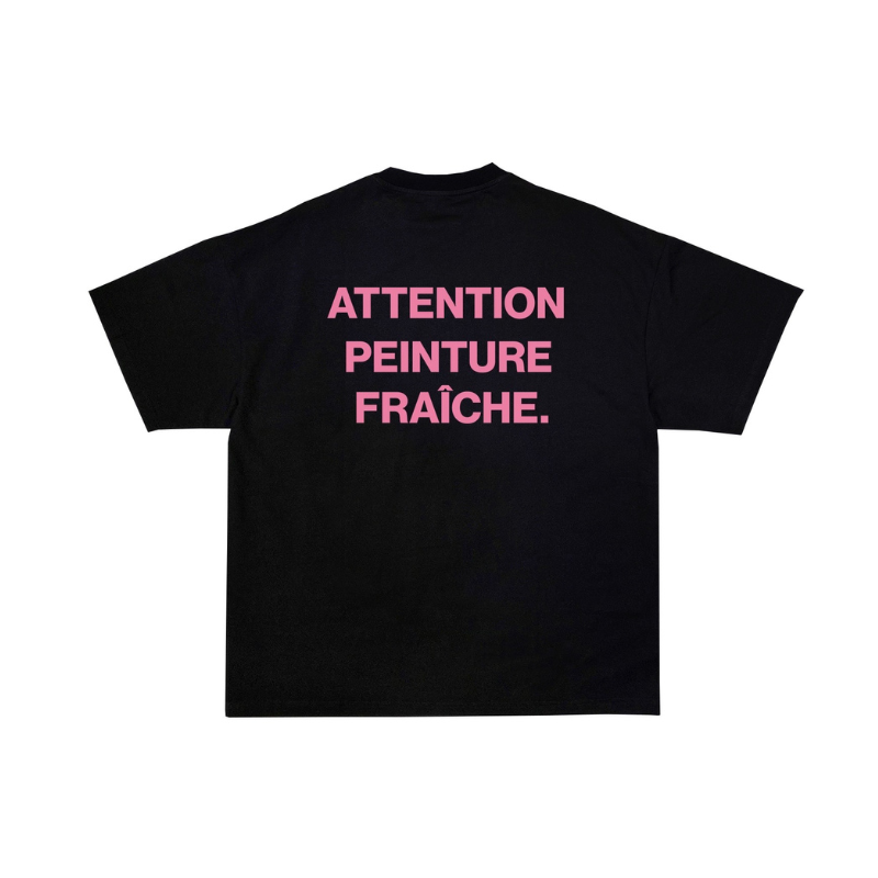 APF Tee-Shirt - Black Pink
