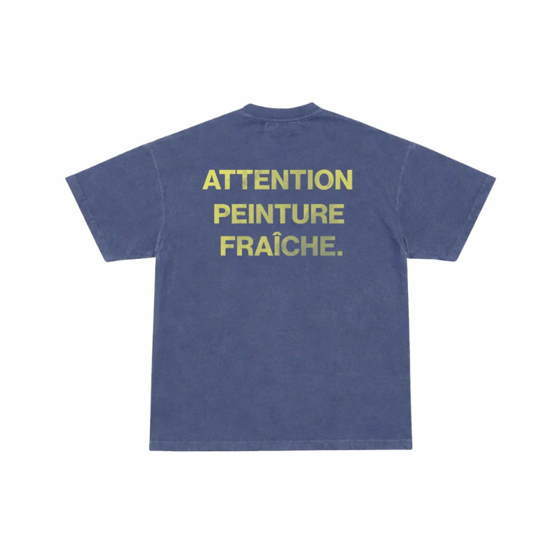 APF Tee-shirt - Navy Blur Faded
