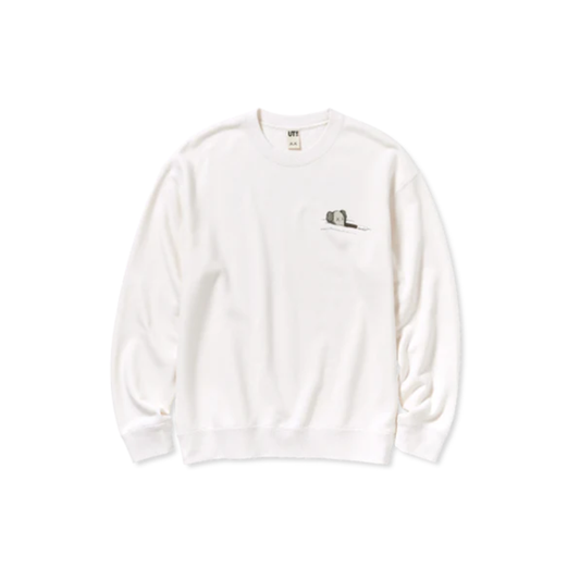 Uniqlo Longsleeve Sweatshirt KAWS White