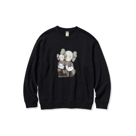 Uniqlo Longsleeve Sweatshirt KAWS Black