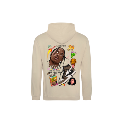 ENCORE Sneakers X RVCREA Hoodie - TVS1 Hi DARK MOCHA (Cream)