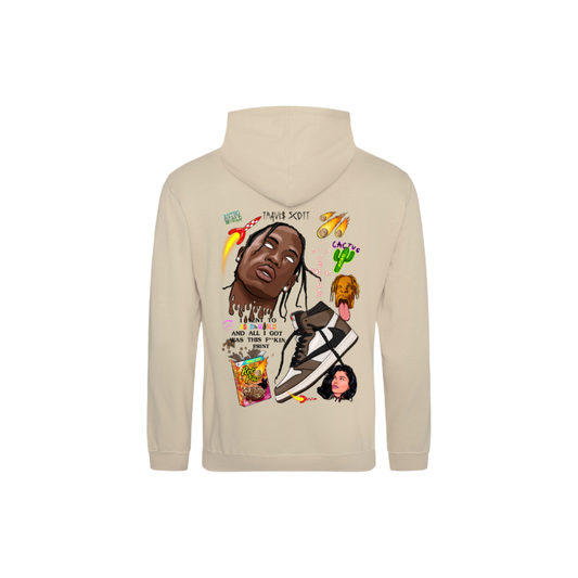 ENCORE Sneakers X RVCREA Hoodie - TVS1 Hi DARK MOCHA (Cream)