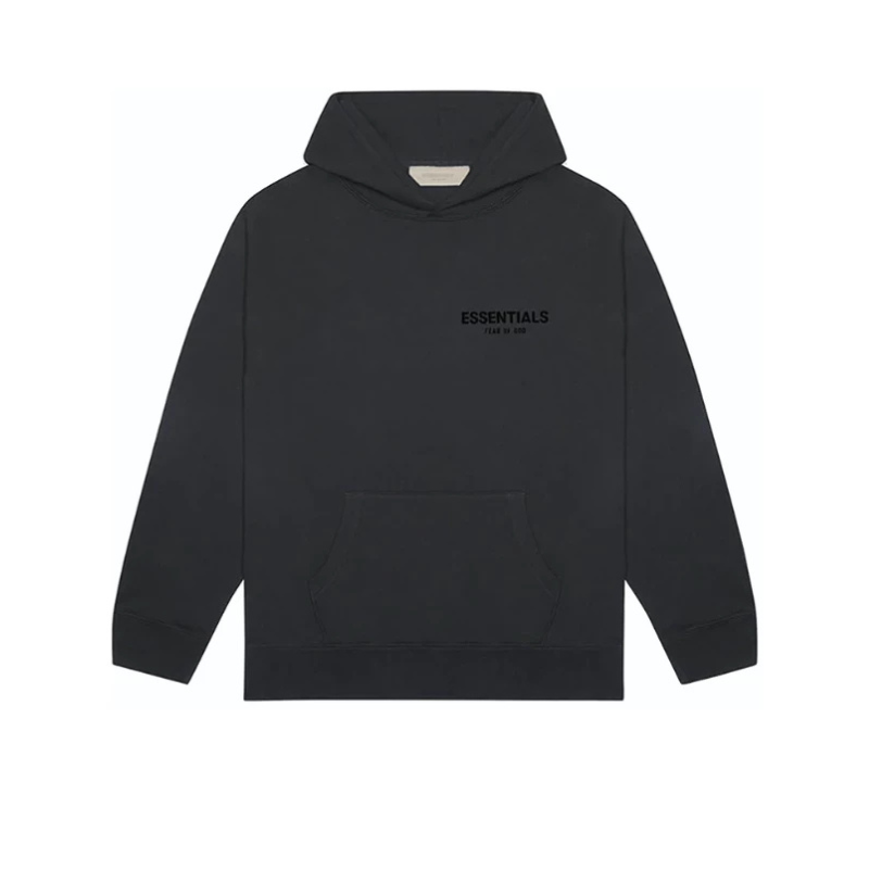 Hoodie Fear of God Essentials Dark Oatmeal SS22