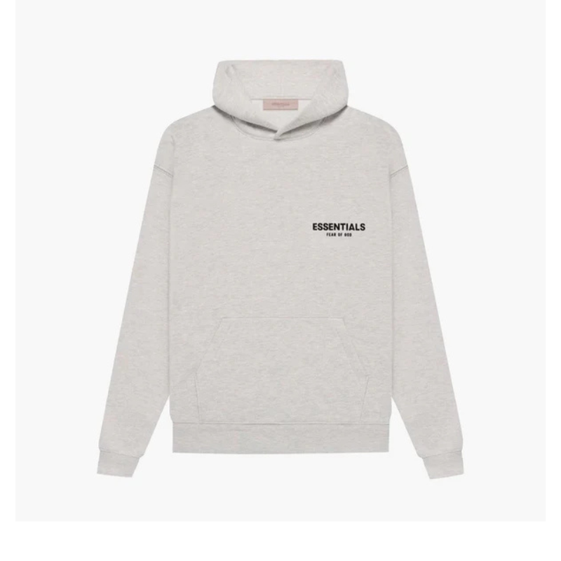 Hoodie Fear of God Essentials Light Oatmeal SS22