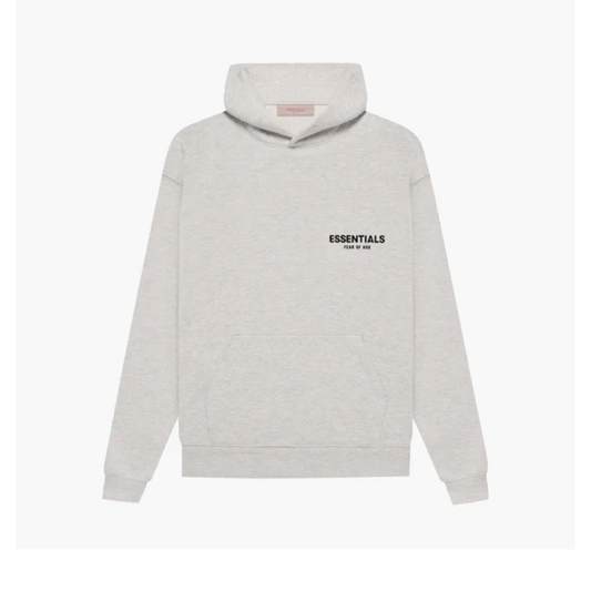 Hoodie Fear of God Essentials Light Oatmeal SS22
