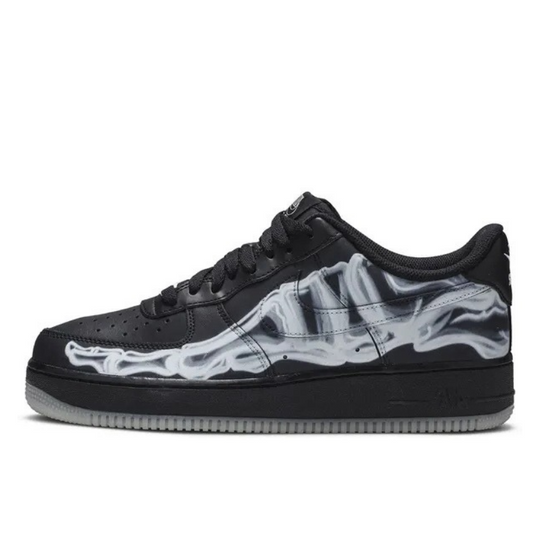 Nike Air Force 1 Low Black Skeleton Halloween (2019)