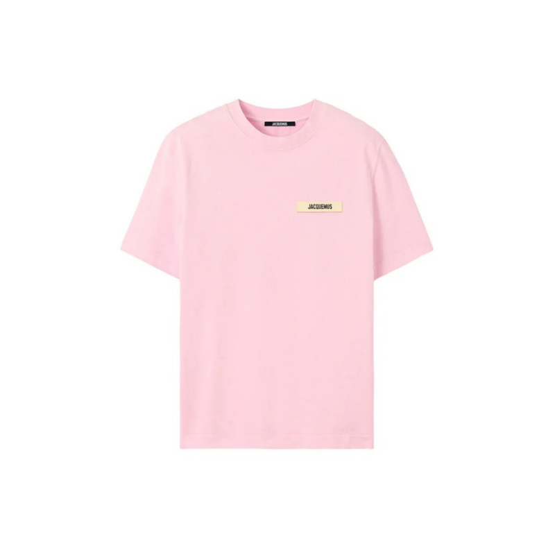 Jacquemus Le T-Shirt Gros Grain Rose