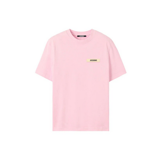 Jacquemus Le T-Shirt Gros Grain Rose