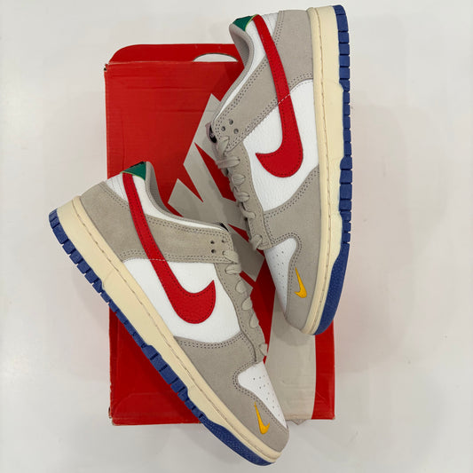 Dunk Low Light Iron Ore Red Blue