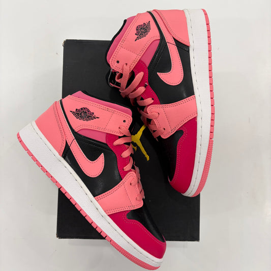Air Jordan 1 Mid Coral Chalk Pink