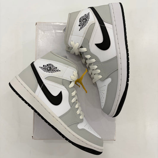 Air Jordan 1 Mid Light Smoke Grey Anthracite